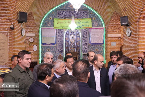 دومین روز سفر وزیر میراث فرهنگی به آذربایجان شرقی-سراب(1)