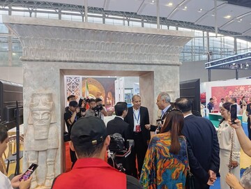 پاویون گردشگری ایران در نمایشگاه CITIE گوانجو آغاز به کار کرد