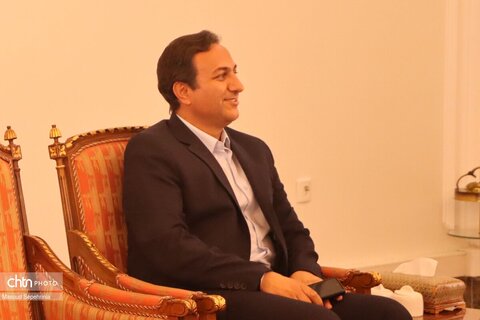 دیدار مدیرکل میراث فرهنگی استان آذربایجان شرقی با امام جمعه کیش