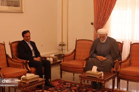 دیدار مدیرکل میراث فرهنگی استان آذربایجان شرقی با امام جمعه کیش