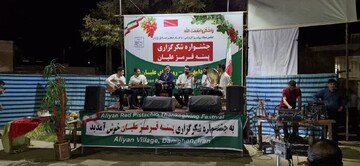 نخستین جشنواره شکرگزاری «پسته قرمز علیان» در دامغان برگزار شد