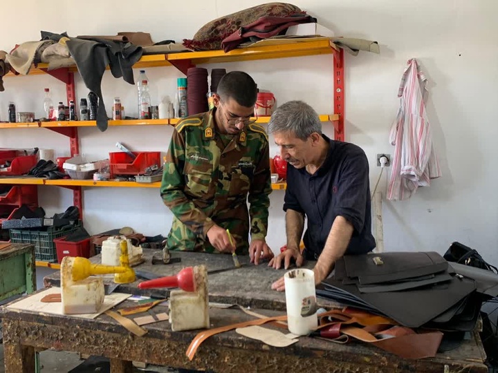 برگزاری دوره مهارت‌آموزی صنایع‌دستی ویژه سربازان وظیفه