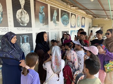 بازدید کودکان و نوجوانان گنبدکاووس از شهر باستانی گرگان(جرجان)