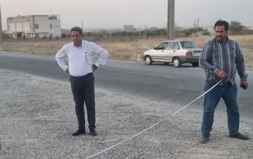 جانمایی تابلوی راهنمای گردشگری روستای نظم‌آباد با همکاری بین‌بخشی انجام شد