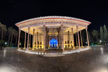 پایان عملیات نورپردازی جدید کاخ‌موزه چهلستون اصفهان