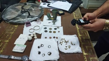 کشف‌وضبط ۵۱ سکه تاریخی مربوط به دوره‌های الیمائی و ساسانی در یاسوج