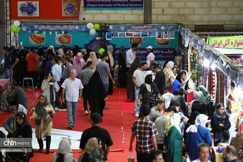 اولین روز از برگزاری جشنواره آش و نمایشگاه صنایع دستی استان زنجان