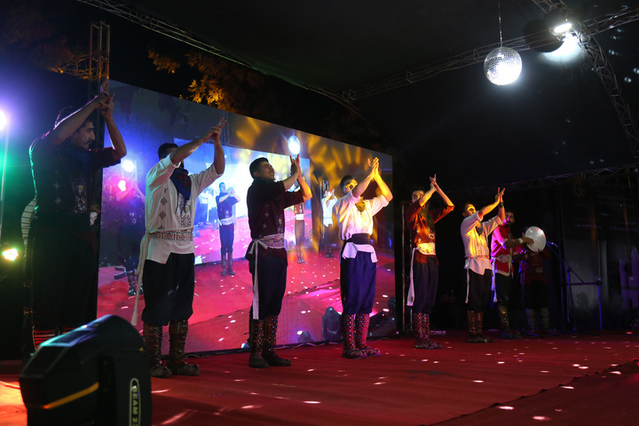 دومین شب جشنواره شب‌های فرهنگی اقوام ایران‌زمین در بجنورد