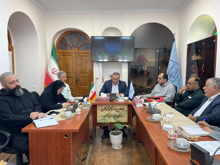 برگزاری سومین جلسه شورای هماهنگی میراث‌فرهنگی گلستان با محوریت برنامه‌های هفته گردشگری