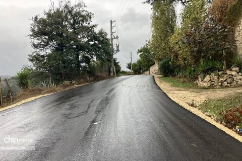 زیرسازی راه دسترسی منطقه نمونه گردشگری مهربان‌رود