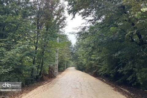 زیرسازی راه دسترسی منطقه نمونه گردشگری مهربان‌رود