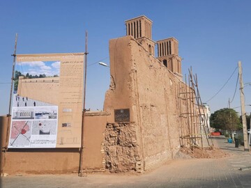 آغاز عملیات احیاء حصار آل مظفر (برج و بارو) شهر تاریخی یزد