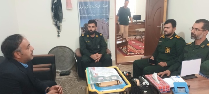 نشست مشترک سپاه و میراث‌فرهنگی گرمه برای گسترش همکاری‌ها