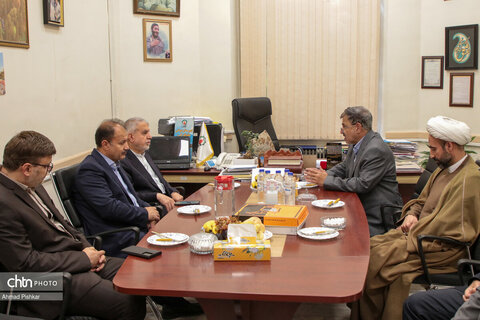 بازدید وزیر میراث‌فرهنگی از دبیرستان ماندگار البرز