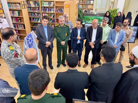 رونمایی از  لوح ثبت ملی کتابخانه شهید شریف شهرستان خرمشهر