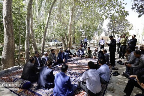 همزمان با بازگشایی مدارس نواخت زنگ گردشگری در سفر شهرستانی امیر کرم زاده به تیران و کرون