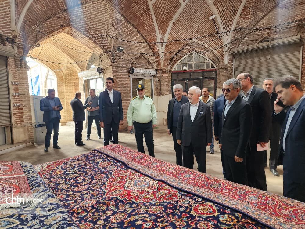 بازدید قائم‌مقام وزیر و معاون میراث‌فرهنگی از پروژه زنجیرلو در اردبیل