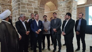 بازدید استاندار آذربایجان‌غربی از روند مرمت مسجد جامع ارومیه و دستور رفع اشکالات برای ثبت جهانی 