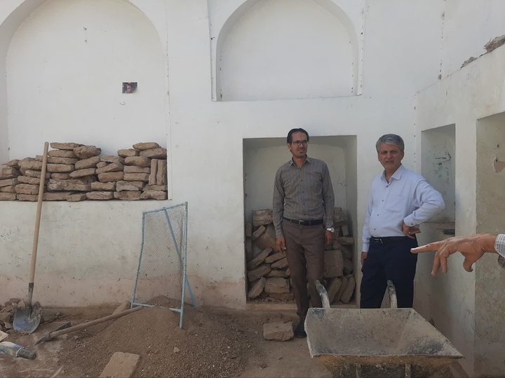 مدیرکل میراث‌فرهنگی خراسان جنوبی از پروژه‌های عمرانی شهرستان خوسف بازدید کرد