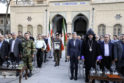 کلیسای وانک اصفهان میزبان قهرمانان دفاع مقدس