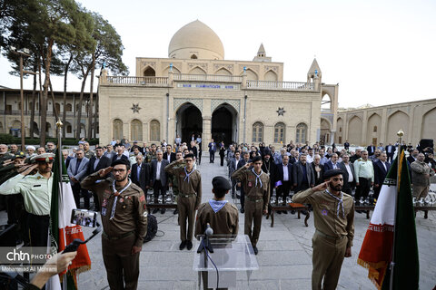 کلیسای وانک اصفهان میزبان قهرمانان دفاع مقدس