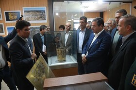 بازدید استاندار آذربایجان غربی از دهکده گردشگری حسنلو نقده