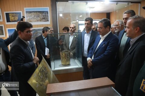 بازدید استاندار آذربایجان غربی از دهکده گردشگری حسنلو نقده