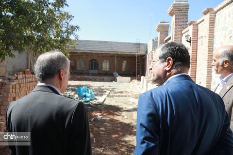 بازدید استاندار آذربایجان غربی از دهکده گردشگری حسنلو نقده