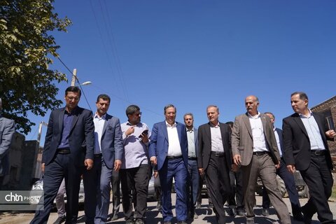 بازدید استاندار آذربایجان غربی از دهکده گردشگری حسنلو نقده