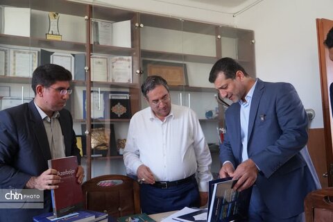 بازدید استاندار آذربایجان غربی از دهکده گردشگری حسنلو نقده