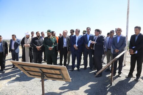 بازدید استاندار آذربایجان غربی از دهکده گردشگری حسنلو نقده