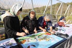 هنرشفاف ویژه برنامه هنری روز گردشگری در پل طبیعت تهران