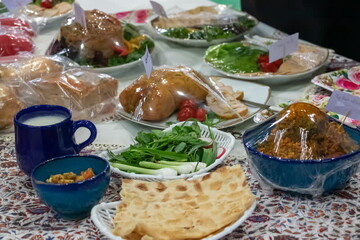 برگزاری جشنواره غذاهای بومی محلی در خالق‌وردی کبودراهنگ