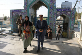 تجدید میثاق معاون صنایع دستی کشور با آرمان های شهدا در زاهدان