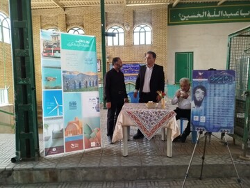 برپایی میز خدمت میراث‌فرهنگی در سرخه به مناسبت هفته گردشگری