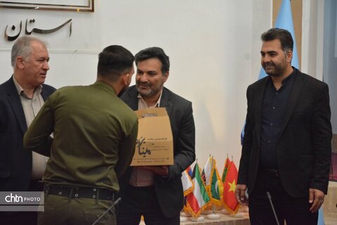 تجلیل از سربازان یگان حفاظت میراث‌فرهنگی یزد