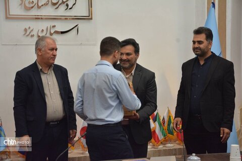 تجلیل از سربازان یگان حفاظت میراث‌فرهنگی یزد