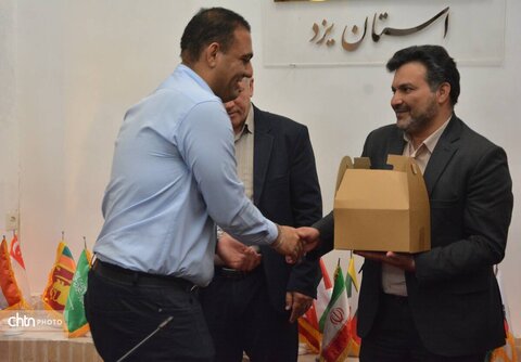 تجلیل از سربازان یگان حفاظت میراث‌فرهنگی یزد