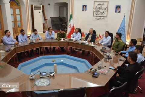 تجلیل از سربازان یگان حفاظت میراث‌فرهنگی یزد