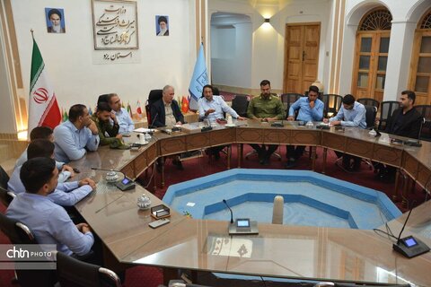 تجلیل از سربازان یگان حفاظت میراث‌فرهنگی یزد