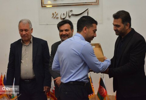 تجلیل از سربازان یگان حفاظت میراث‌فرهنگی یزد