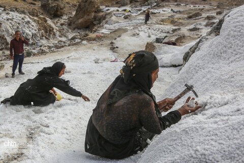 معدن نمک «قلعه رشیددر شهرستان اردل چهارمحال وبختیاری