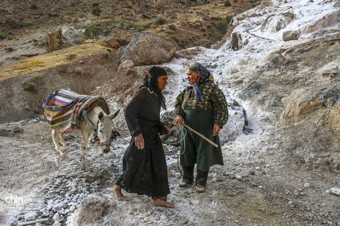 معدن نمک «قلعه رشیددر شهرستان اردل چهارمحال وبختیاری