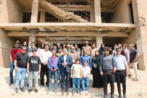 گشت دریایی گردشگری دفاع‌مقدس و مقاومت ویژه اصحاب رسانه خوزستان