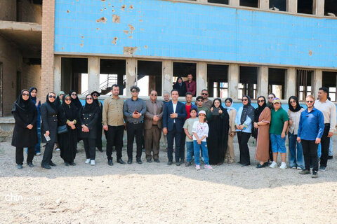 گشت دریایی گردشگری دفاع‌مقدس و مقاومت ویژه اصحاب رسانه خوزستان