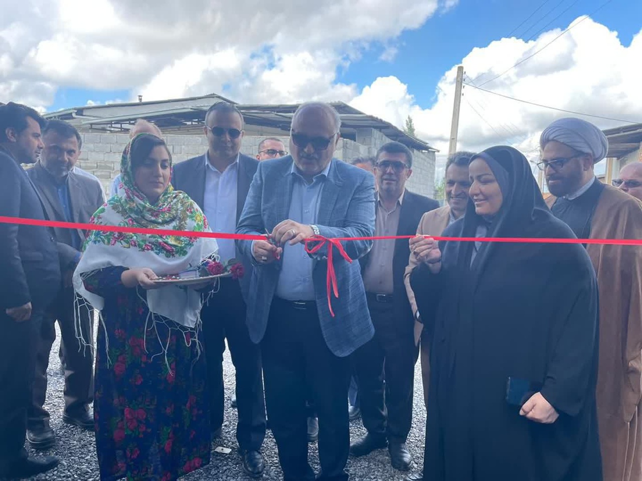 تجدید میثاق با شهدا و افتتاح اقامتگاه بوم‌گردی در غرب گلستان