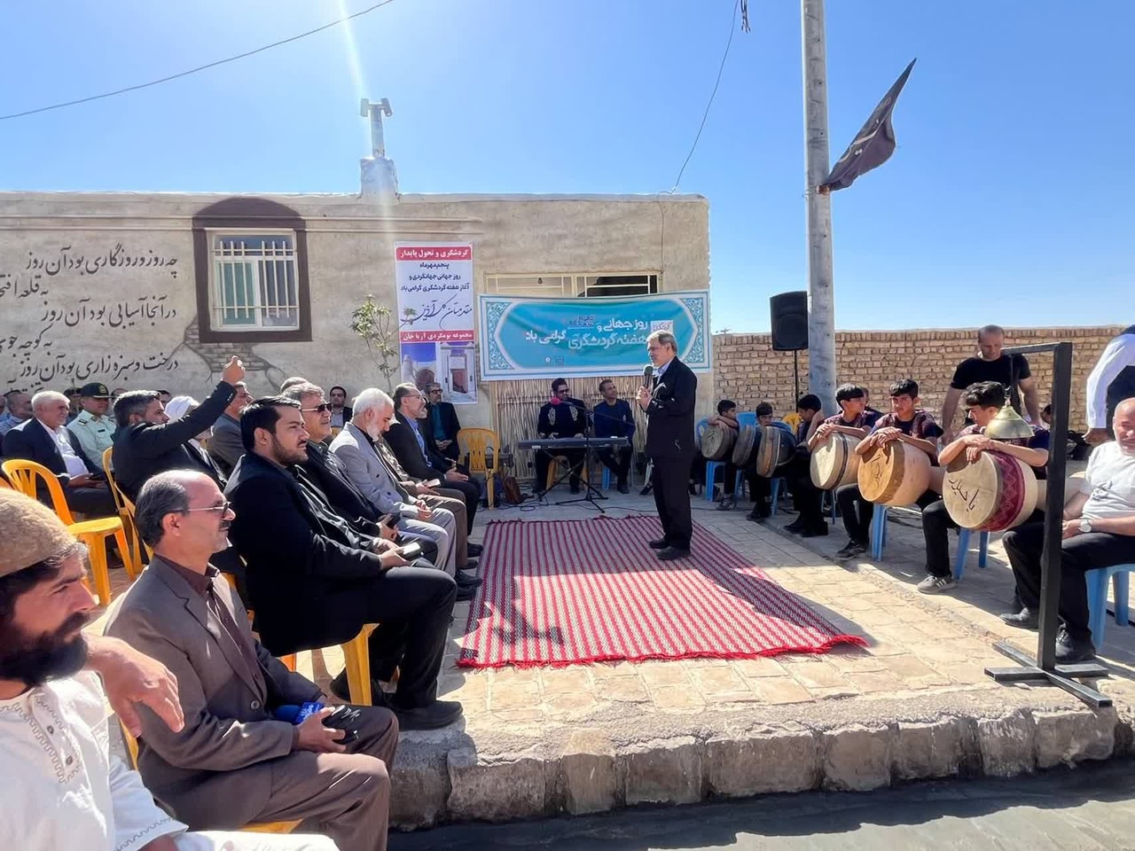 آغاز برنامههای هفته گردشگری از روستای هدف گردشگری «قلعهنو» مستوفی شهرستان تربت حیدریه