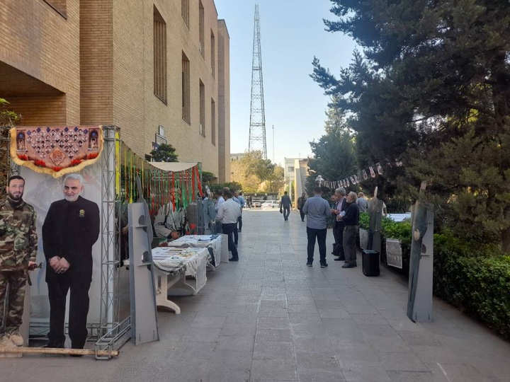 برپایی نمایشگاه دفاع مقدس در ساختمان مرکزی وزارت میراث‌فرهنگی