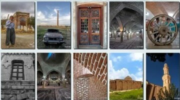 اهدای عکس‌های چاپی از جاذبه‌های تاریخی و گردشگری به میراث‌فرهنگی مهاباد