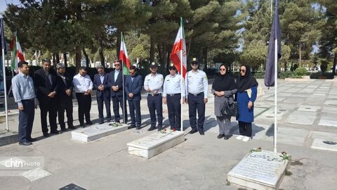 تجدید میثاق بسیجیان اداره کل میراث‌فرهنگی با آرمان‌های امام راحل و شهیدان